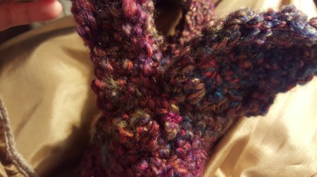 Small Cross-body Crochet Purse