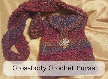 Cross-body Crochet Purse