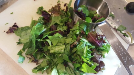 chopped spring mix