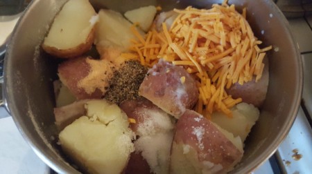 potatoes with other ingredients