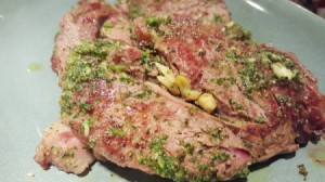 seasoned steak