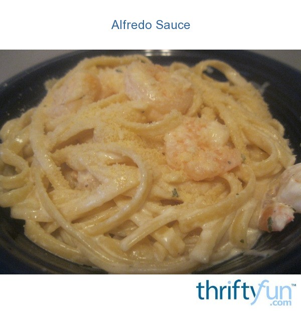 Alfredo Sauce ThriftyFun