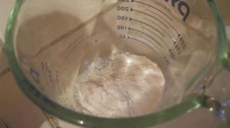 mixing sauce ingredients