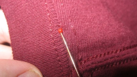 Turning a Crew Neck Shirt into a V-Neck
