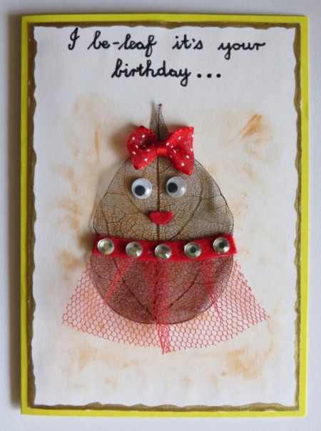 I Be-Leaf It's Your Birthday Card