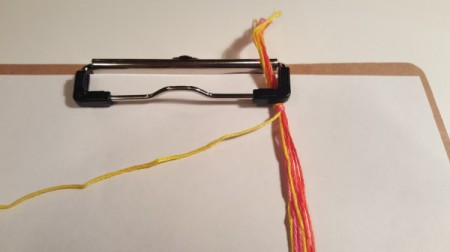 Sherbet Swirl Friendship Bracelet