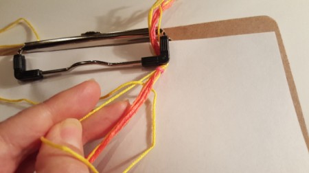 Sherbet Swirl Friendship Bracelet