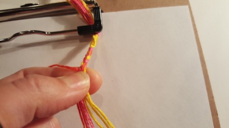 Sherbert Swirl Friendship Bracelet