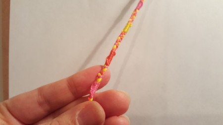 Sherbet Swirl Friendship Bracelet