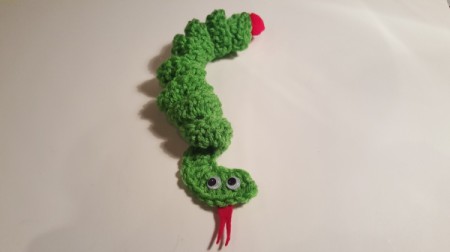 Sammy the Crochet Snake