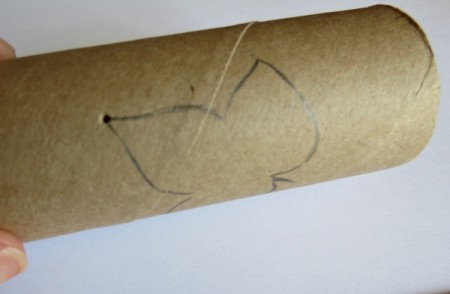 Toilet Paper Roll Fall Lantern