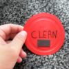 "clean" dishwasher magnet