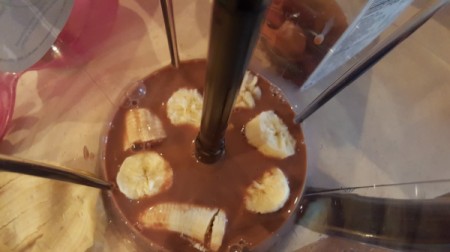 banana in blender