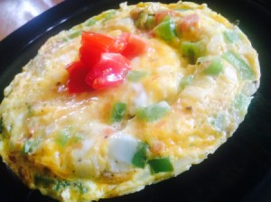 finished omelet