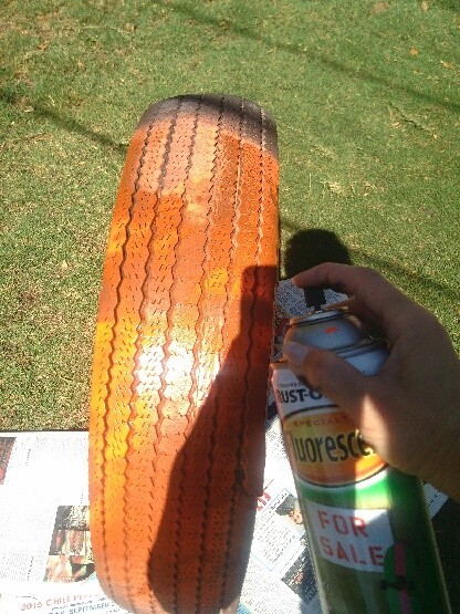 Recycled Tire Desert Garden