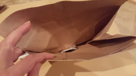 The inside of a seed friendship card.