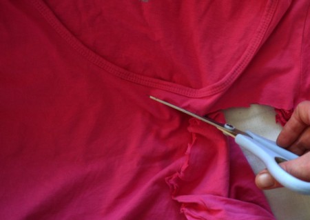 Shabby Chic T-Shirt Scarf