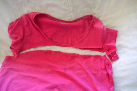 Shabby Chic T-Shirt Scarf