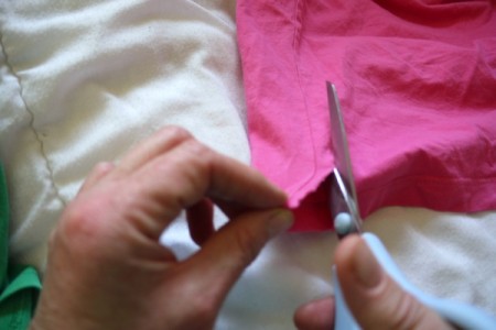 Shabby Chic T-Shirt Scarf