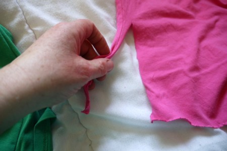 Shabby Chic T-Shirt Scarf