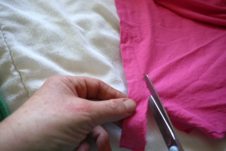 Shabby Chic T-Shirt Scarf