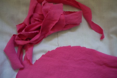 Shabby Chic T-Shirt Scarf