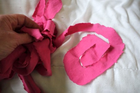 Shabby Chic T-Shirt Scarf