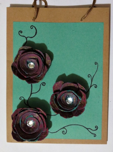 Vintage Rose Gift Bag