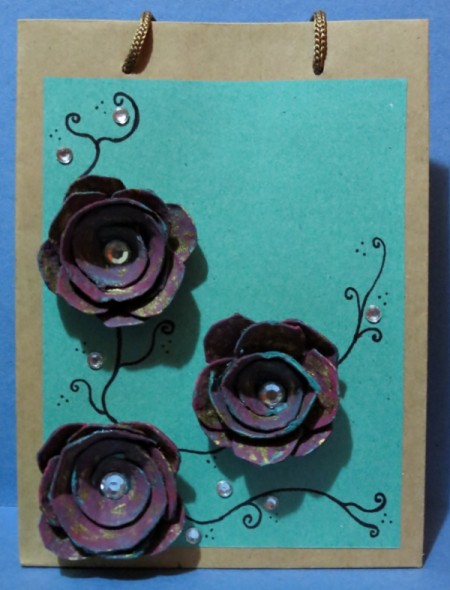 Vintage Rose Gift Bag