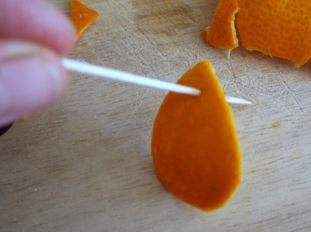 Citrus Peel Earrings