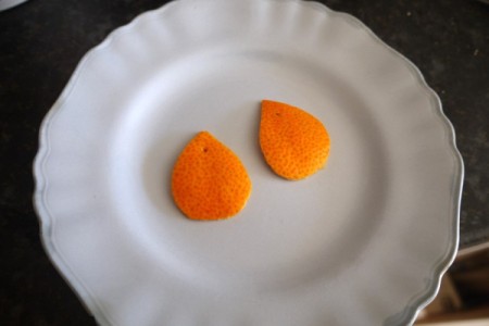 Citrus Peel Earrings