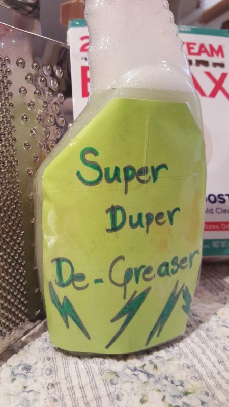 Super Duper De-Greaser
