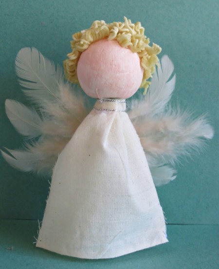 Miniature Angel Christmas Decoration