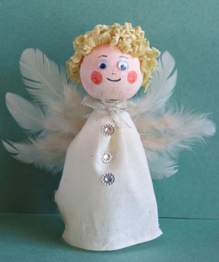 Miniature Angel Christmas Decoration