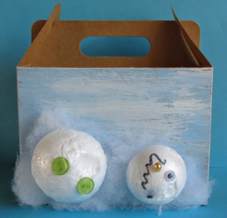 Melting Snowman Gift Box