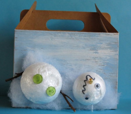 Melting Snowman Gift Box