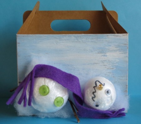 Melting Snowman Gift Box