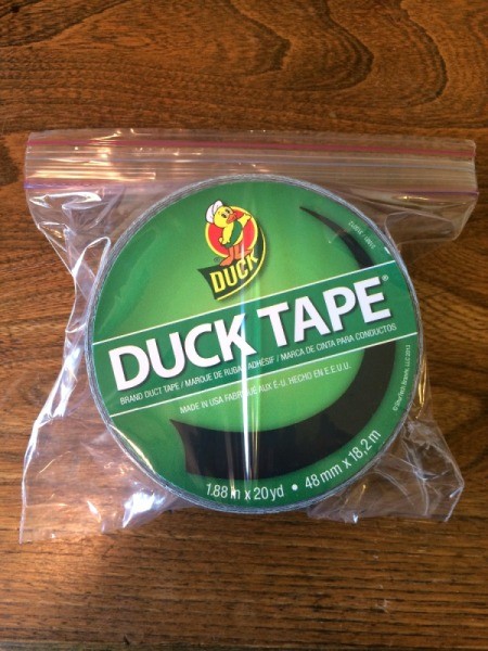 Store Duct Tape in Baggies