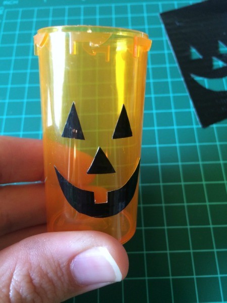 Pill Bottle Pumpkins