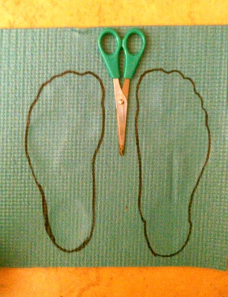 DIY Yoga Mat Insoles