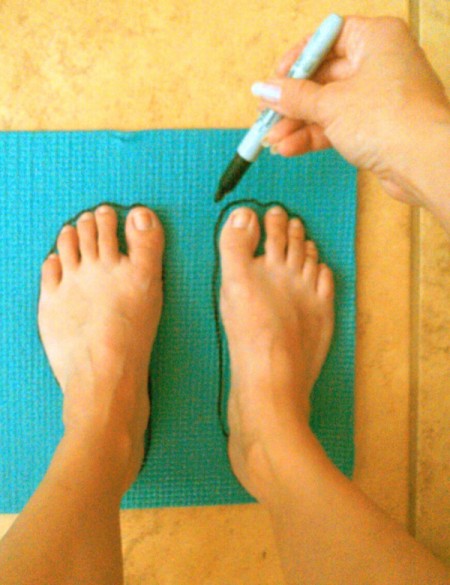 DIY Yoga Mat Insoles