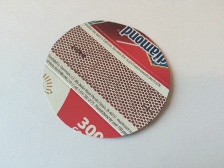 Mason Jar Match Dispenser