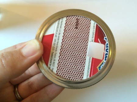 Mason Jar Match Dispenser