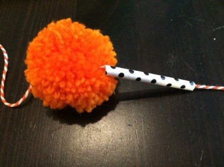 Halloween Pom Pom Garland