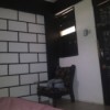 white tile block wall