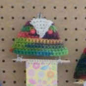 Crochet Owl Note Hanger