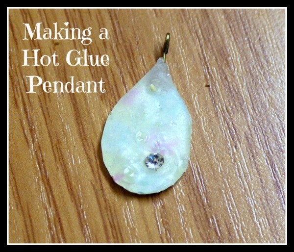 Making a Hot Glue Pendant ThriftyFun