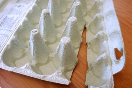 Egg Carton Ice Cream Cone Toy