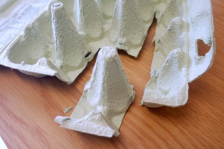 Egg Carton Ice Cream Cone Toy