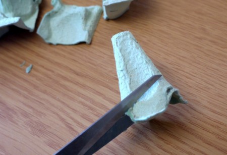 Egg Carton Ice Cream Cone Toy